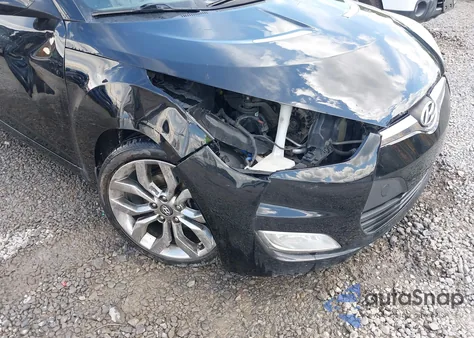 2014 Hyundai Veloster Flex W/Black z USA, uszkodzony, nr VIN KMHTC6AD2EU212693